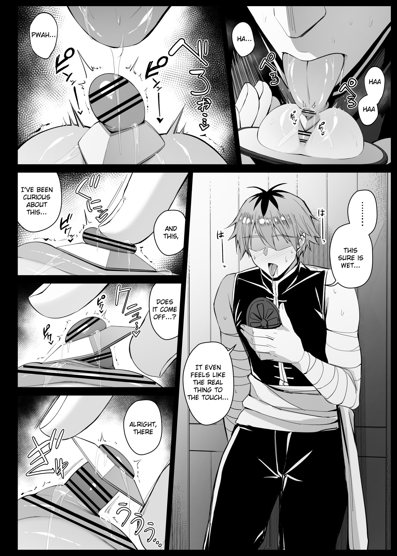 Hentai Manga Comic-Stark gets a mirror that projects whatever he desires-Read-6